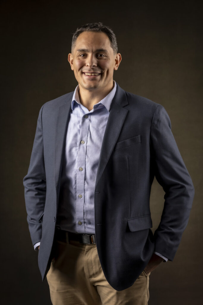 West Hartford Professional Headshots Photographer | High Quality Professional Business Headshots Man Wearing Suit In Photography Studio For Linkedin Headshots