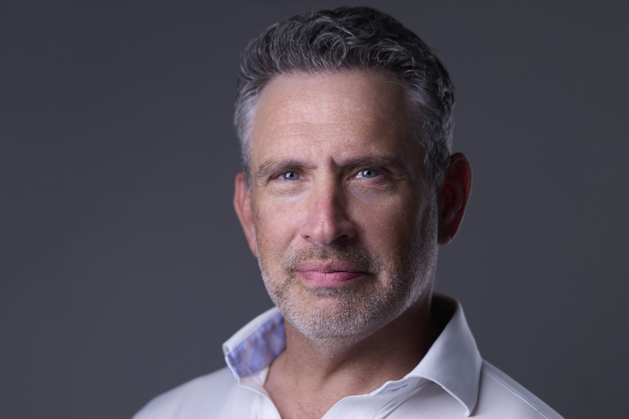Rob Faber Photography | Peter Hurley Portrait | Rob Faber in white button down shirt